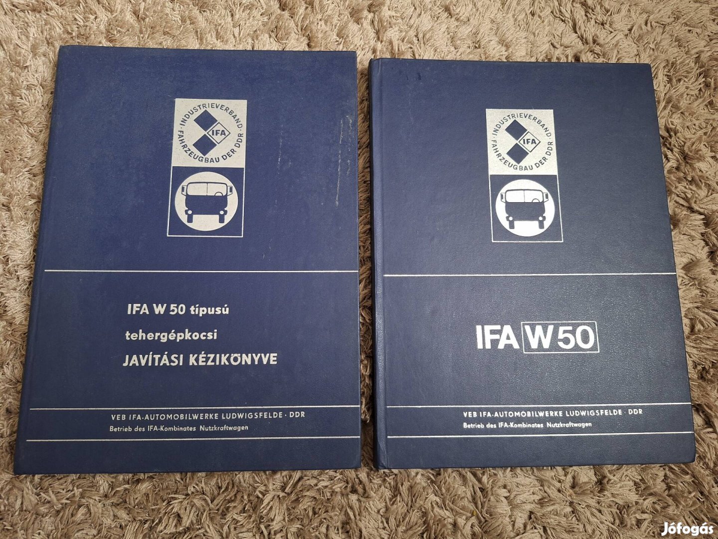 IFA W50 magyar nyelvű javítási kézikönyv