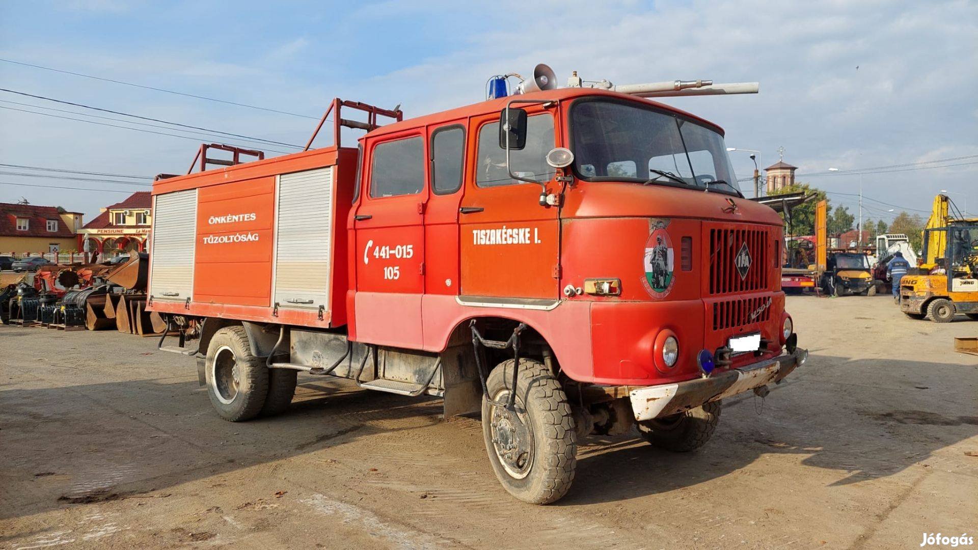 IFA W50 tűzoltó autó - Ártánd, Hajdú-Bihar