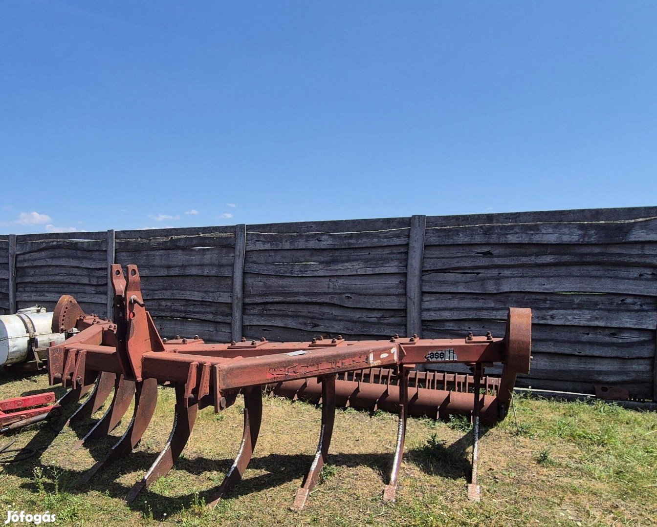 IH Case 9 késes altalajlazító szántáselmunkáló hengerrel eladó