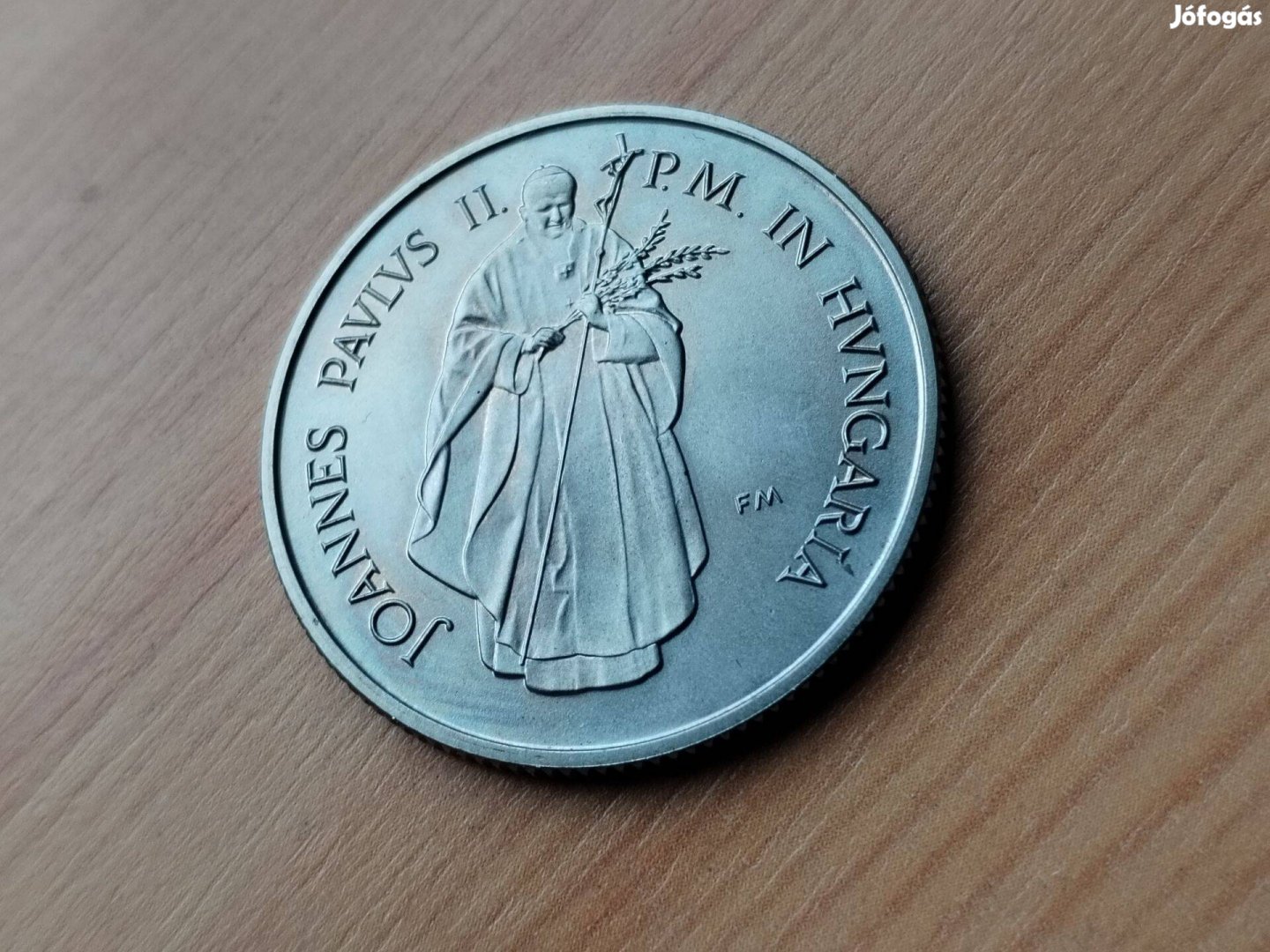 II.János Pál Pápa 1991-es 100 Forintos