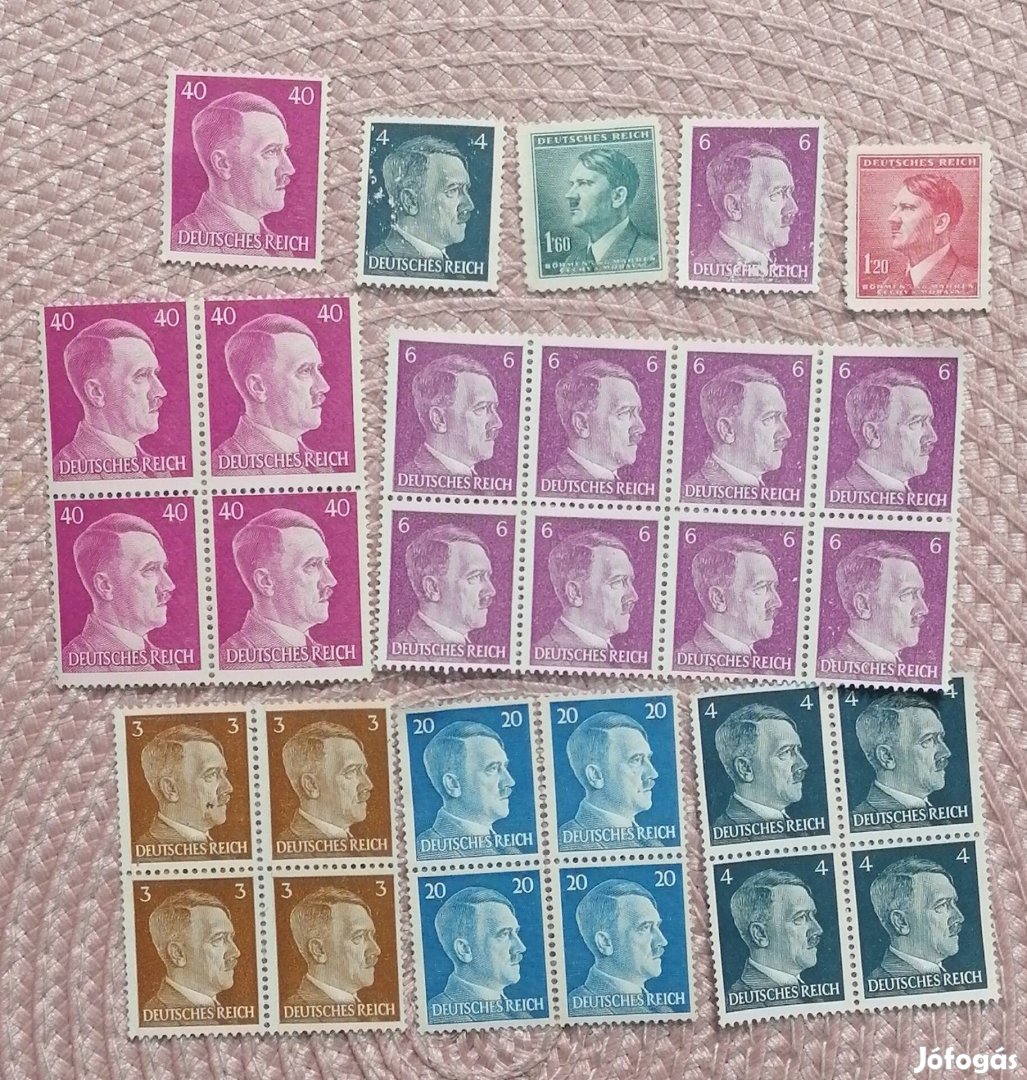 II.Világháborús Náci bélyeg csomag