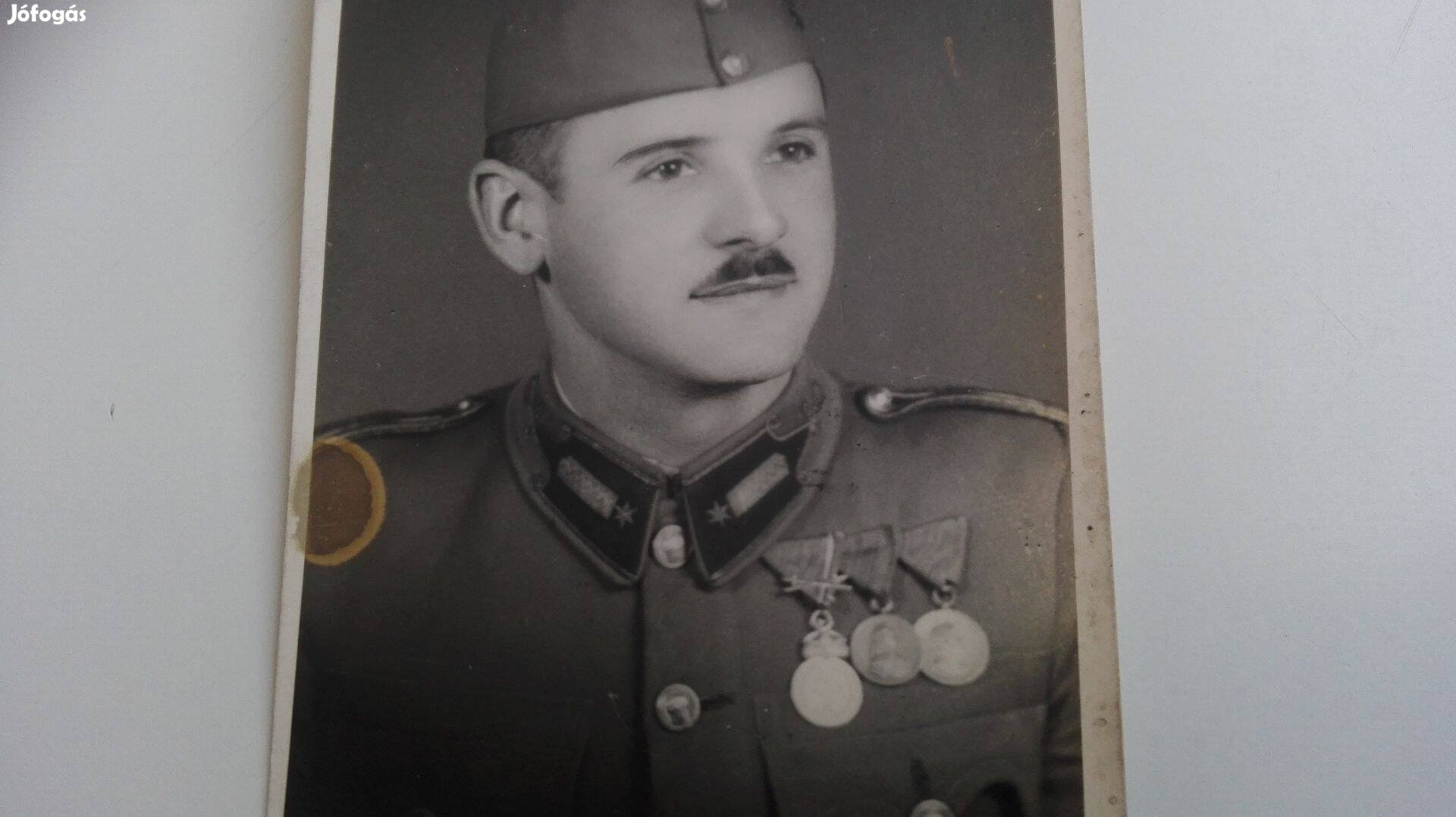 II.Világháborús katona fotóképeslap