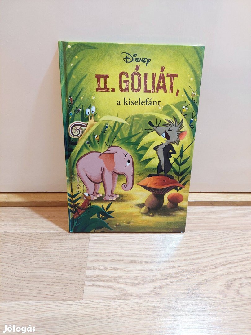 II. Góliát, a kiselefánt Disney mesekönyv, gyerek könyv