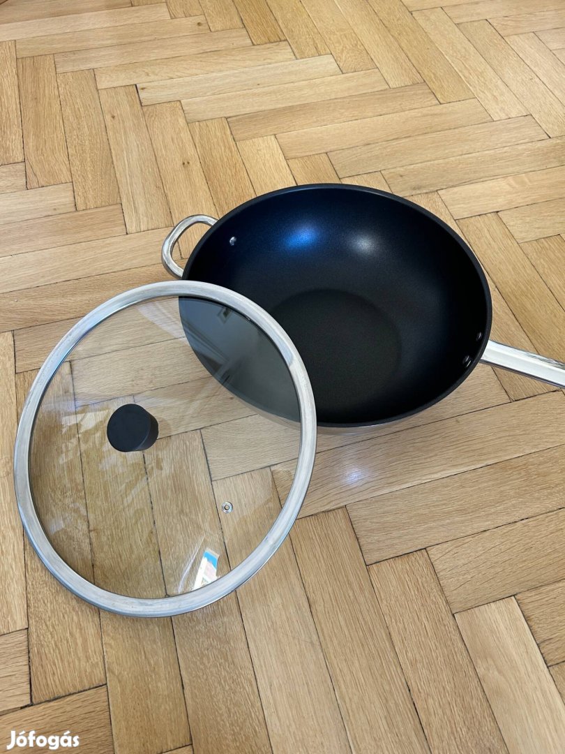 IKEA 365 wok edény serpenyő 32 cm + Klockern fedő 33cm