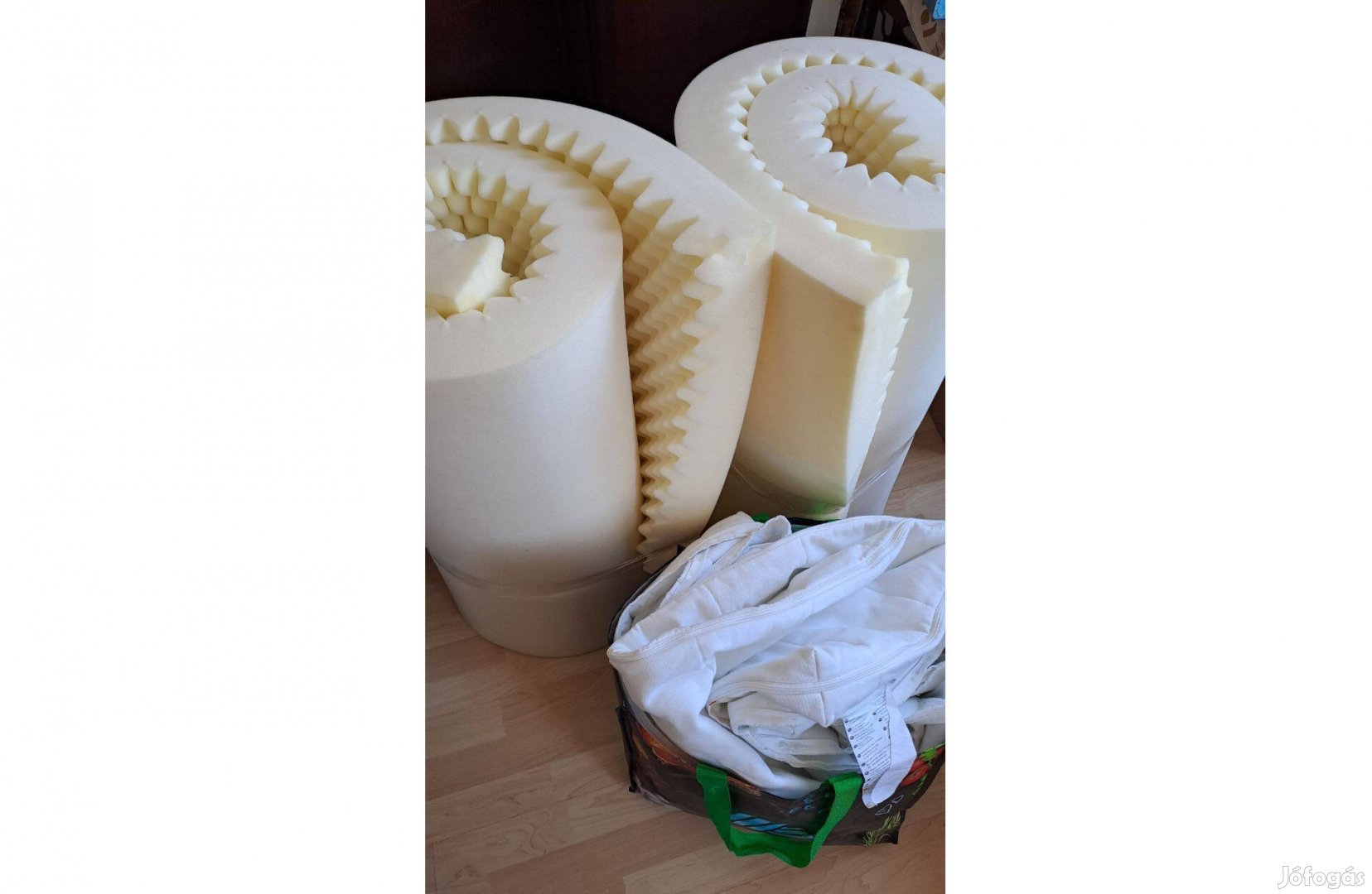 IKEA 80x200x10cm habszivacs matrac friss mosott huzattal hibátlan újsz