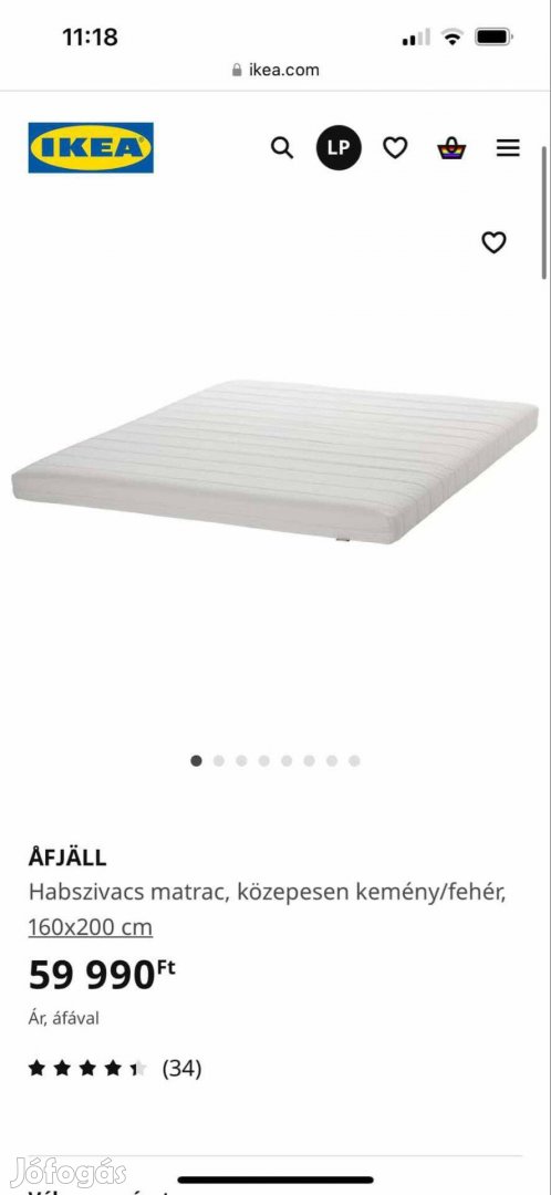 IKEA 9hónapos matrac
