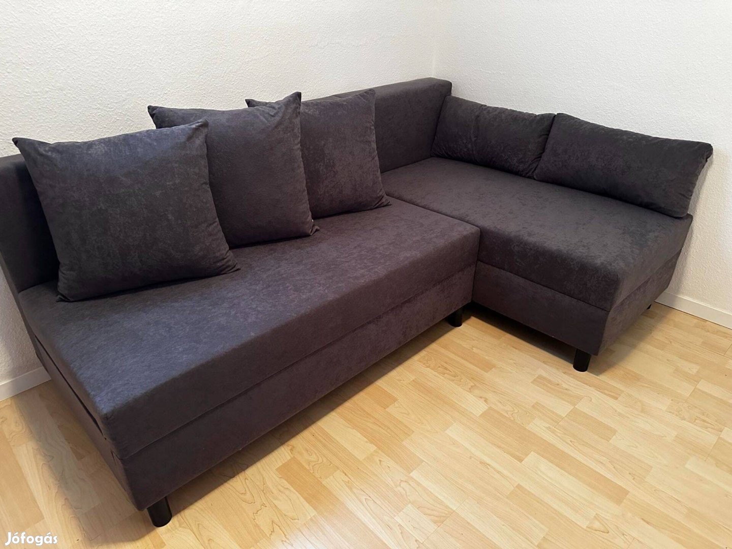 IKEA Angsta sarokgarnitúra / ágy, tároló-Újszerű