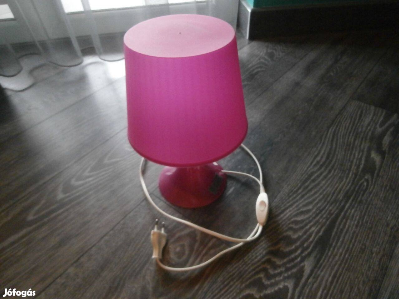 IKEA Asztali Lámpa rózsaszín/pink 29 cm