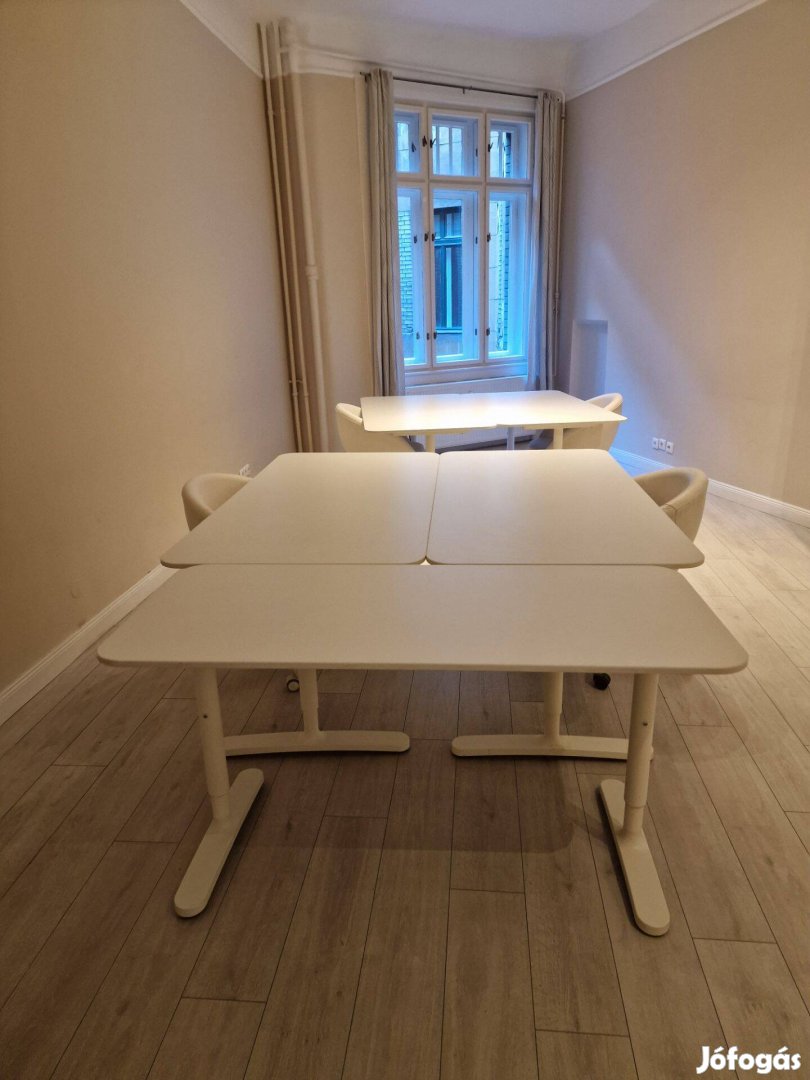 IKEA Bekant (160x80) fehér íróasztalok 4 db eladó
