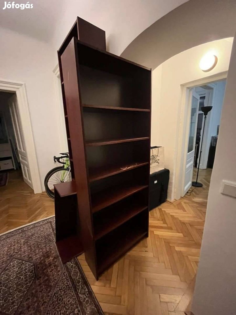 IKEA Billy barna , burgundi polc , könyvespolc eladó