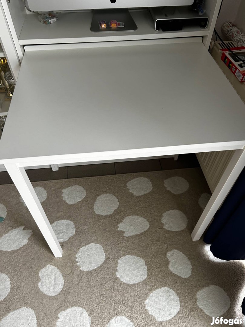 IKEA Billy íróasztal, fehér, 76x60cm