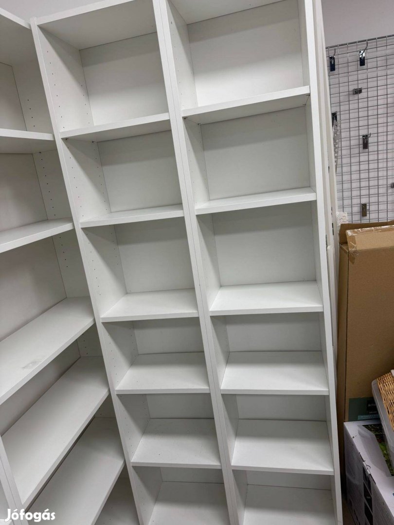 IKEA Billy könyvespolc , fehér, bővíthető! 40 x 202