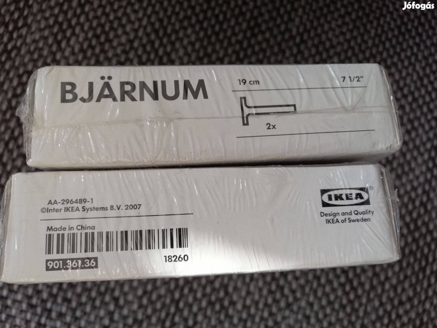 IKEA Bjarnum polc konzol új, csomagolt, 2 pár