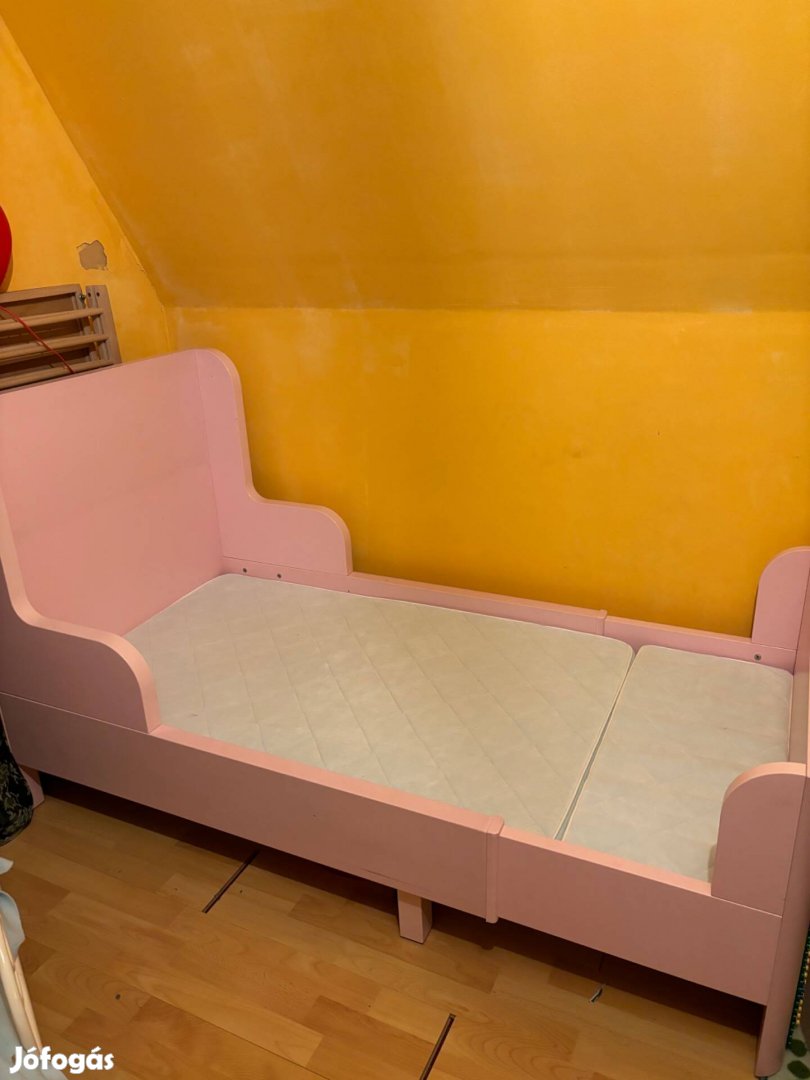 IKEA Busunge hosszabbítható gyerekágy matraccal eladó