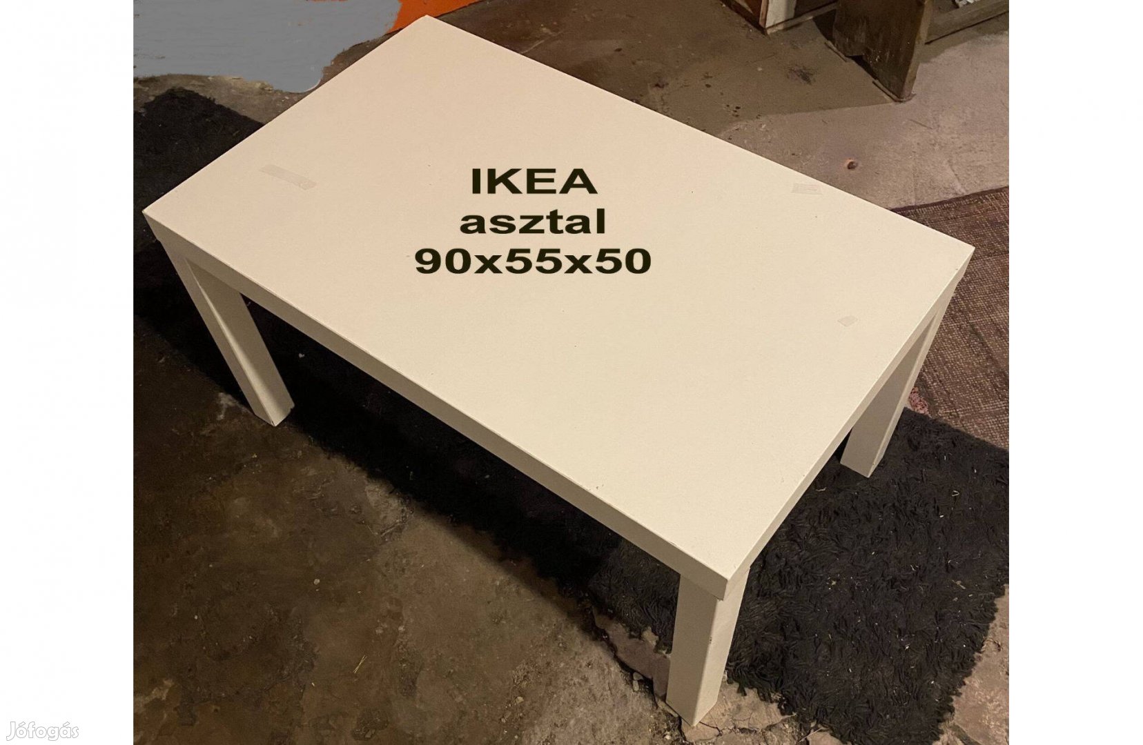 IKEA Dohányzó asztal (90x55x50) Személyes átvétel Bp.8.ker