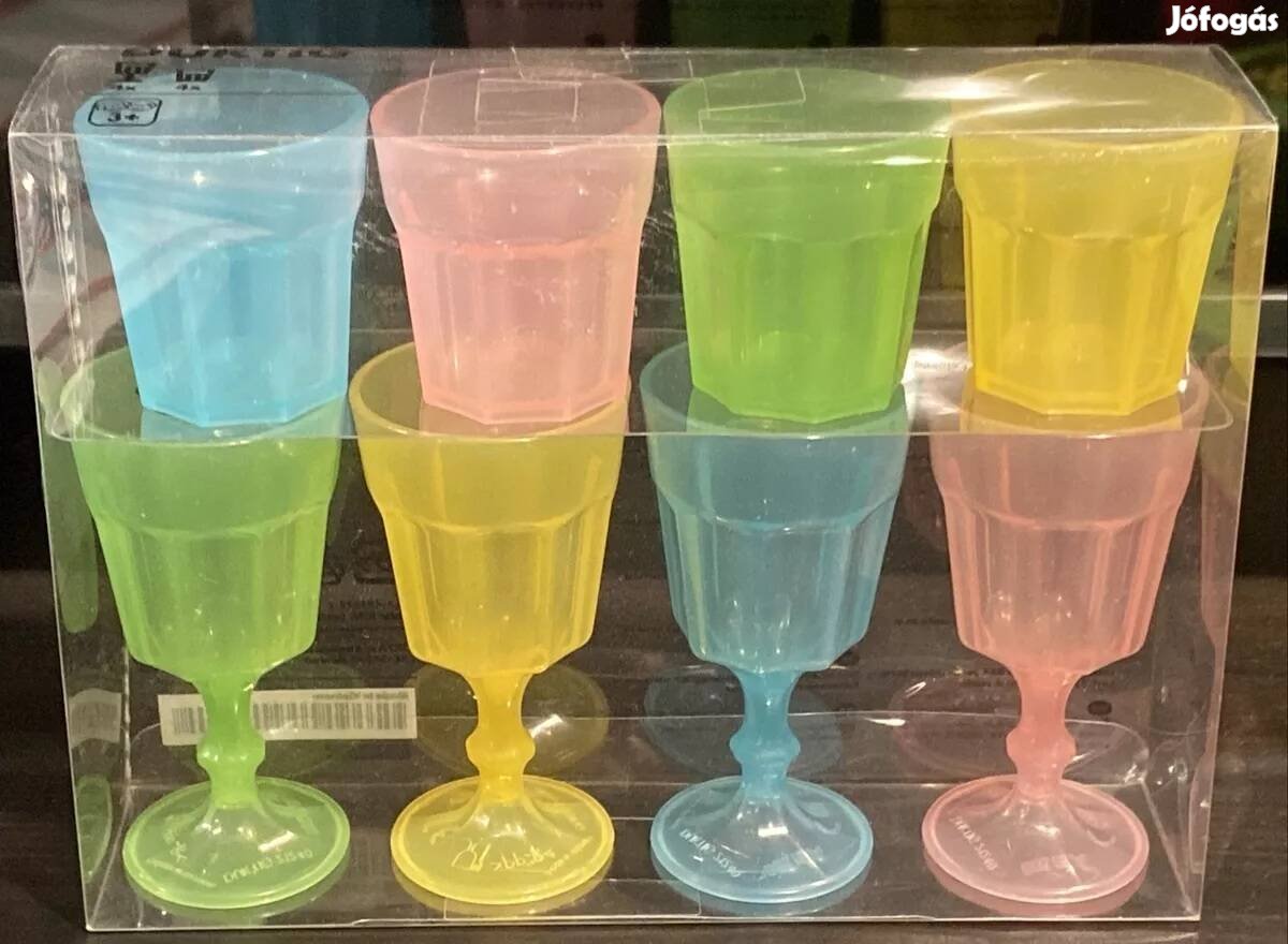 IKEA Duktig 8 részes üveg gyerekkészlet 