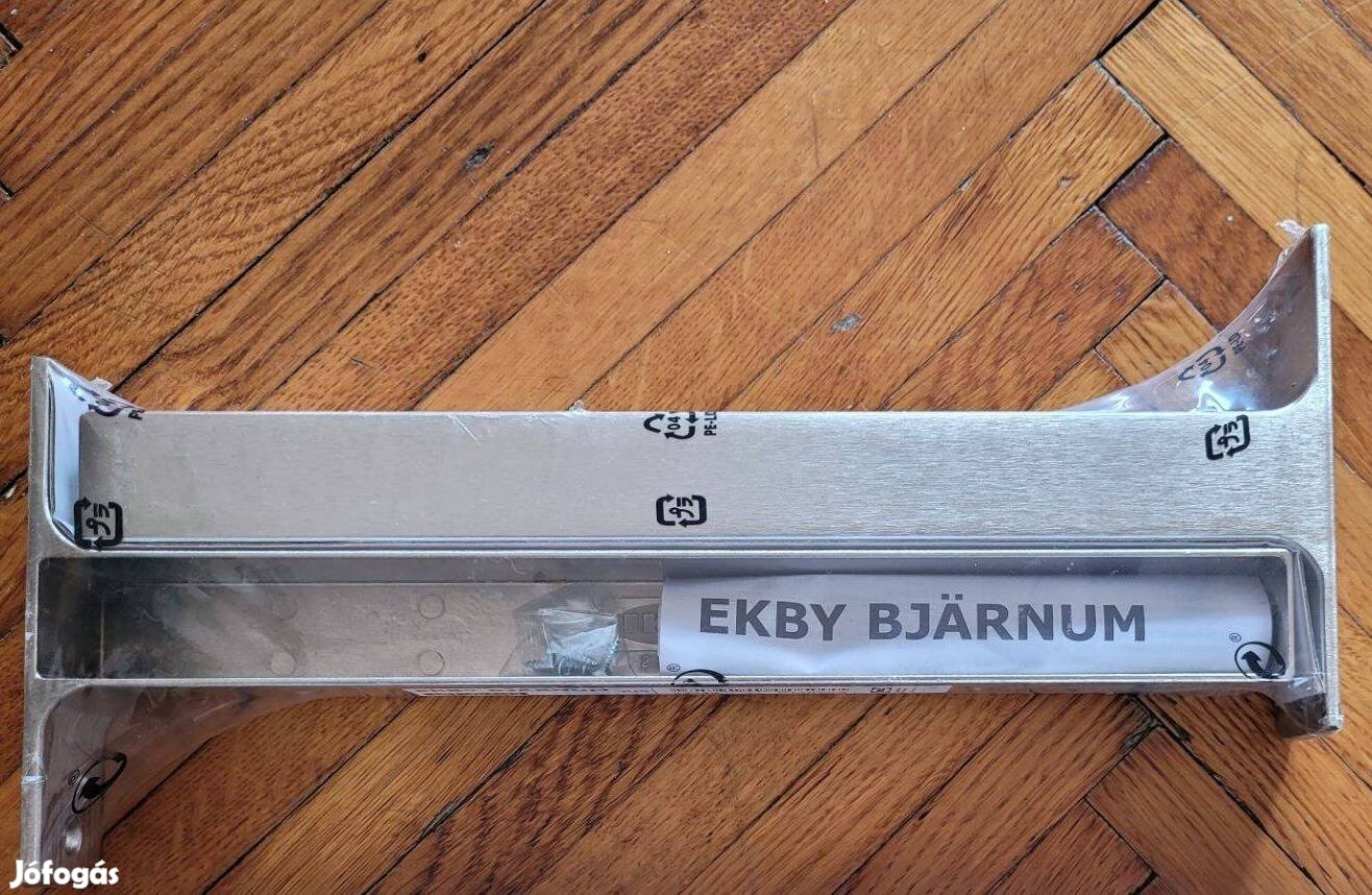 IKEA Ekby Bjarnum fém polctartó vagyis konzol - új, bontatlan