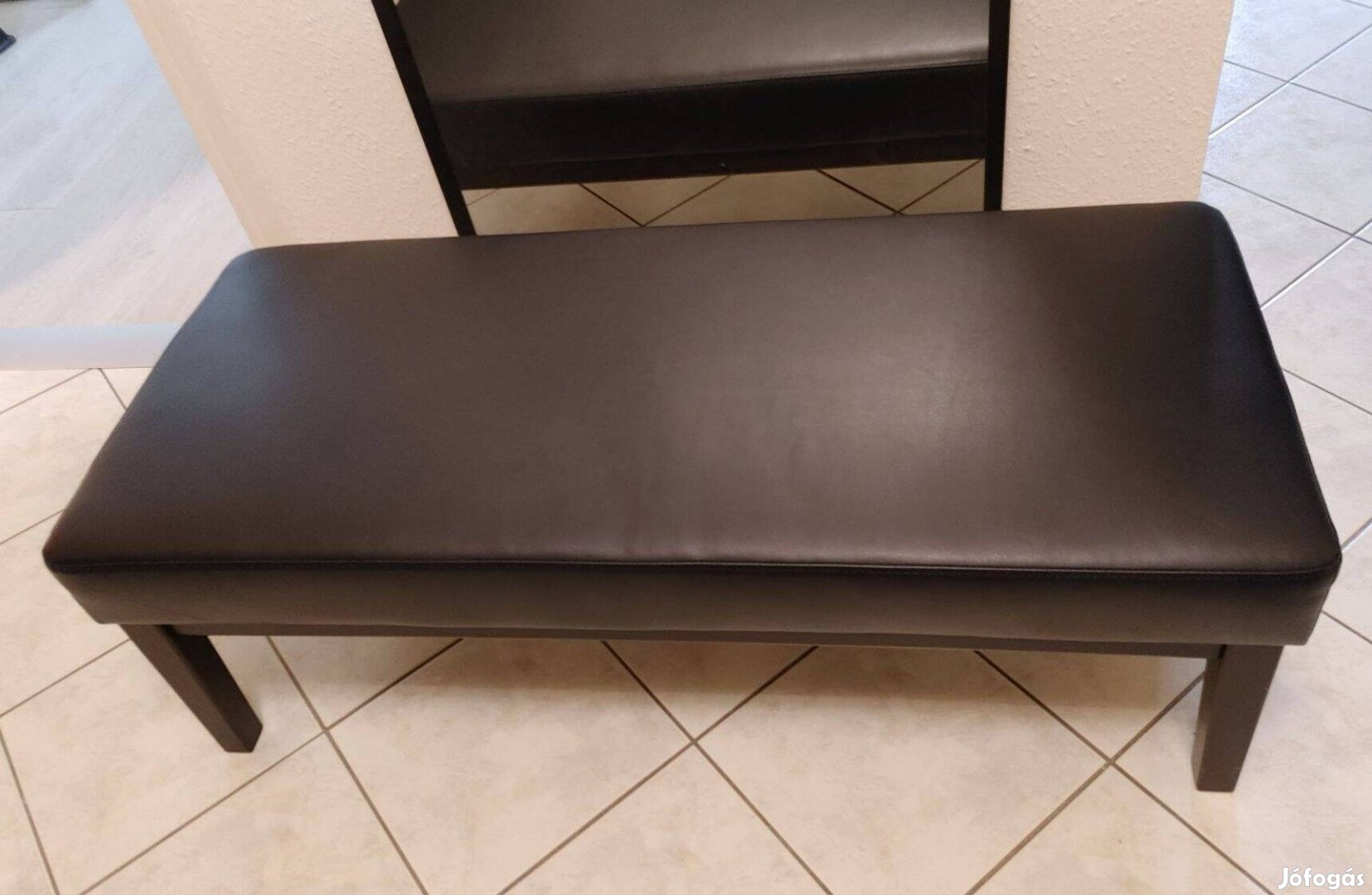 IKEA Ekenaset kárpitozott pad, ülőke 112 cm