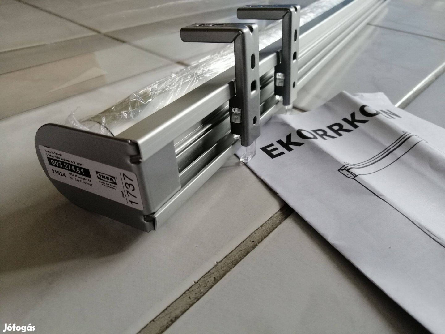 IKEA Ekorrkorn automata komplett függöny roló váz és tartók