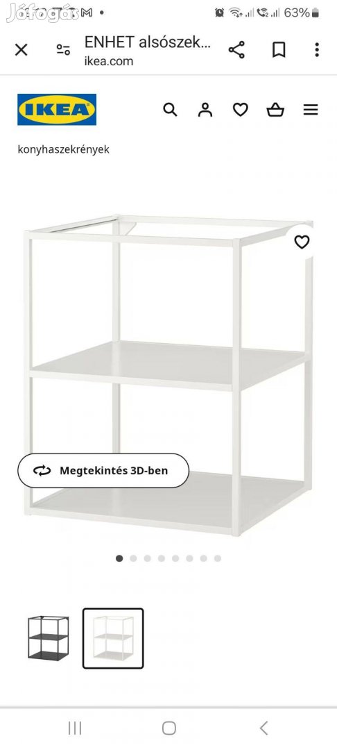IKEA Enhet konyhai alsószekrény 60*60*75