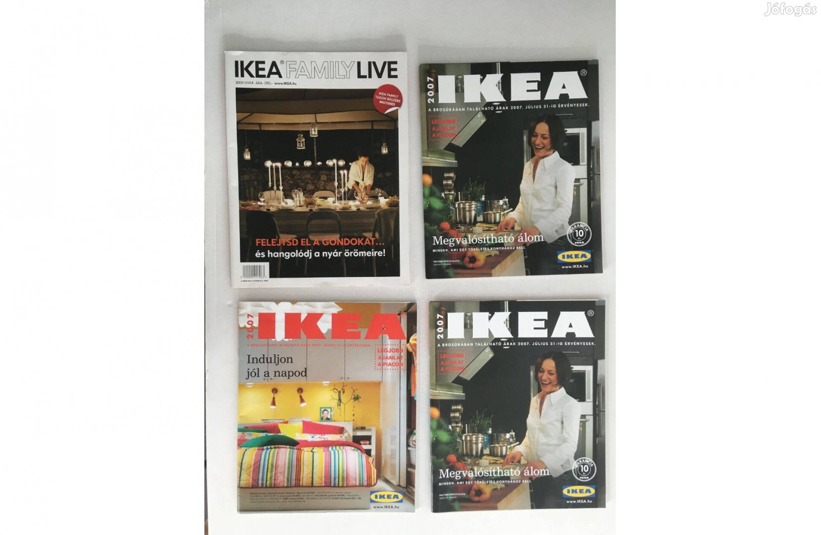 IKEA Family Live katalógus, magazin: 2007, 2009 lapszámok