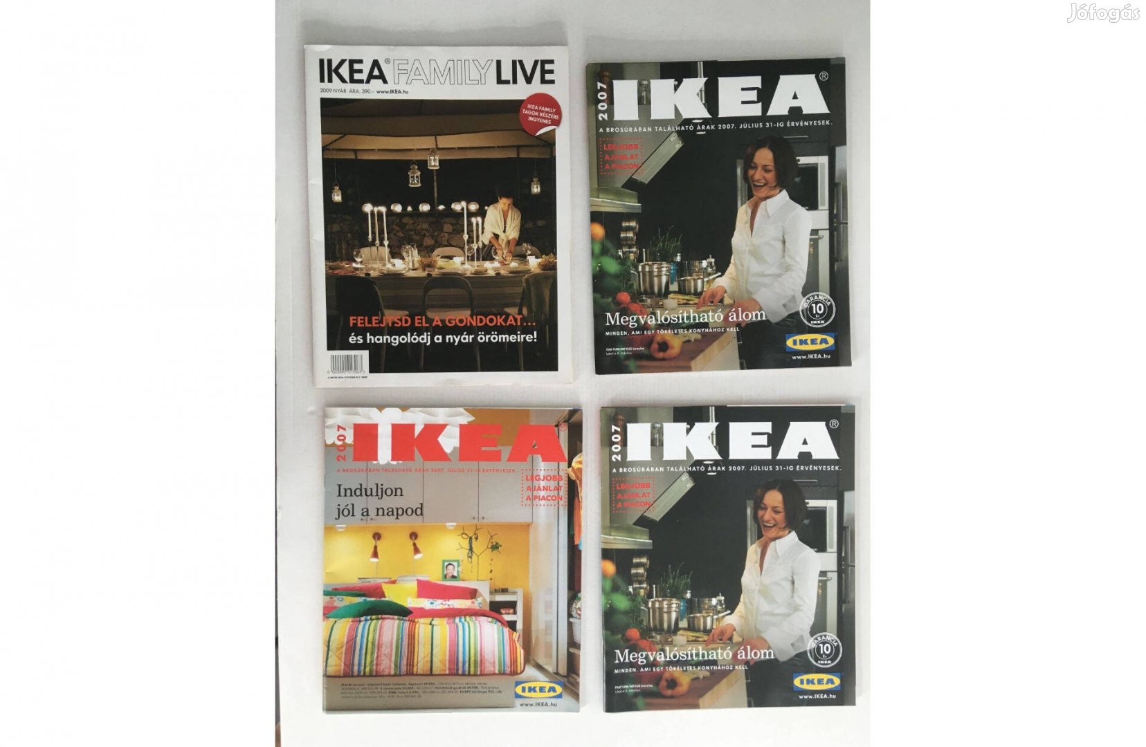 IKEA Family Live katalógus, magazin: 2007, 2009 lapszámok