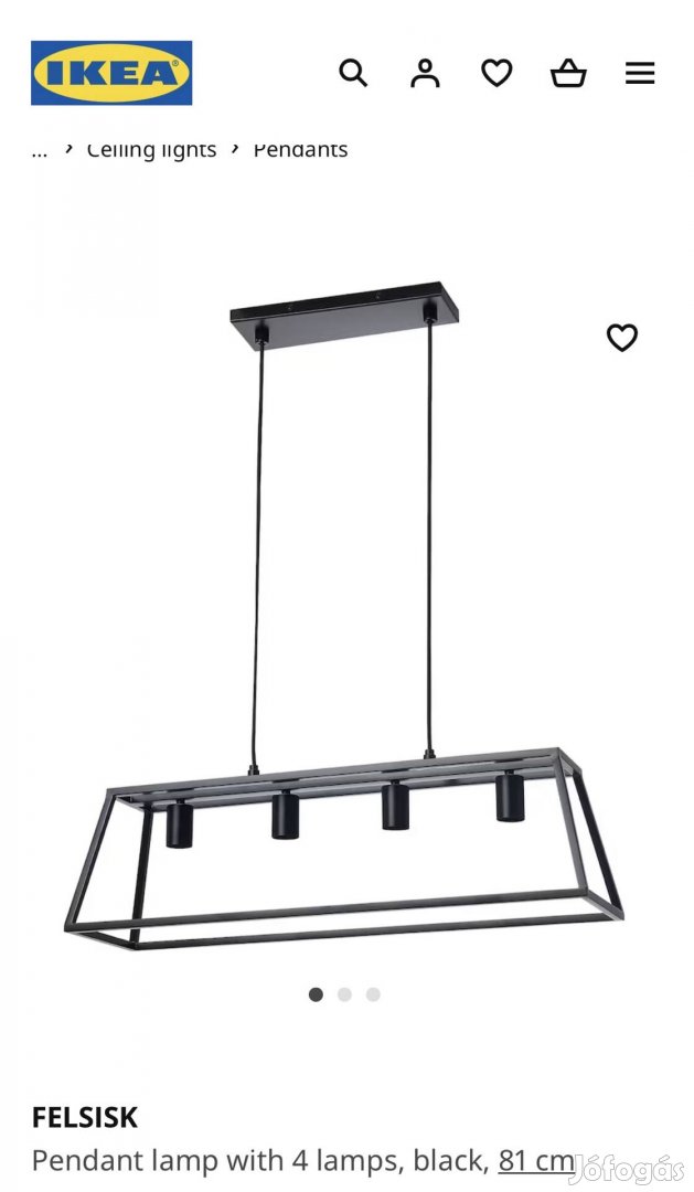 IKEA Felsisk lámpa