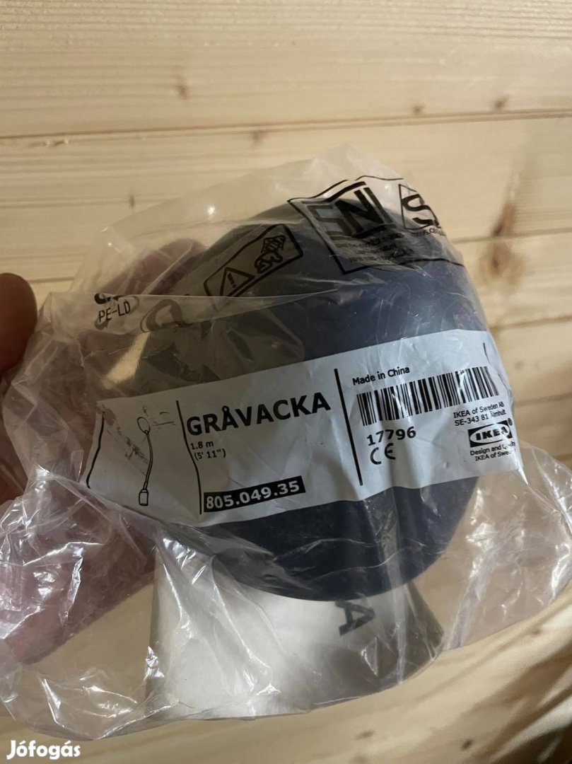 IKEA Gravacka Vezetékkészlet izzóhoz, sötétkék, 1.8 m