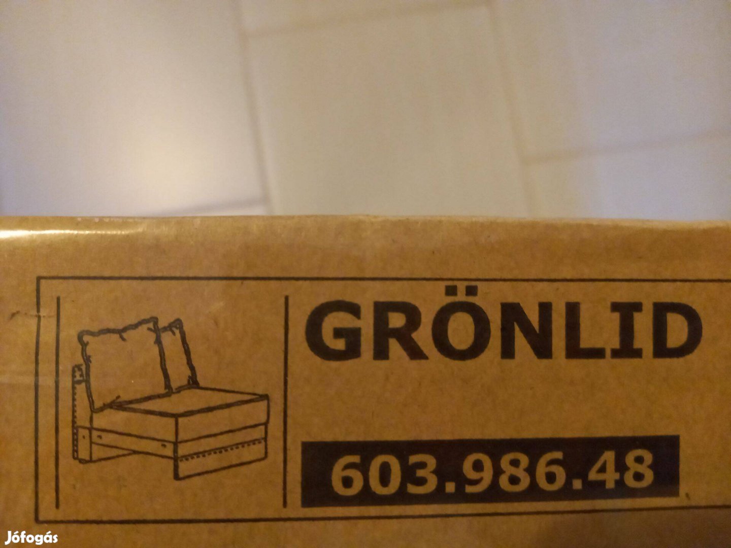 IKEA Grönlid huzat 1 üléses elemhez sporda natúr