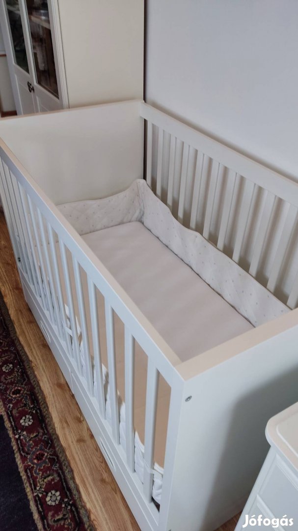 IKEA Gyerekágy matraccal, matracvédővel, ágyneműtartóva del
