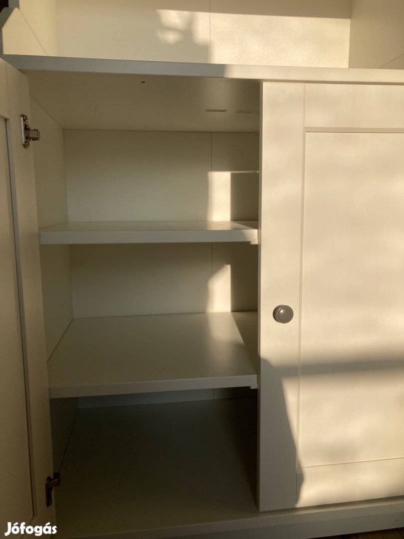 IKEA Hauga könyves-tálaló szekrény