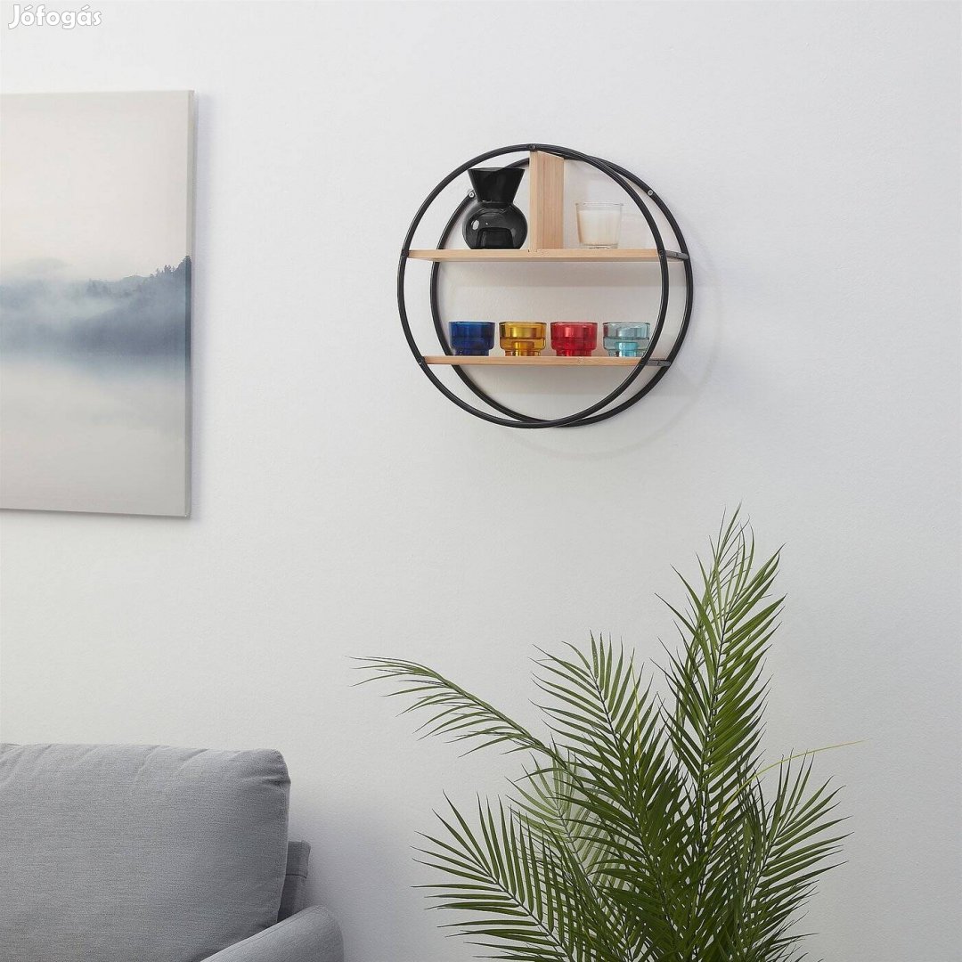 IKEA Hedekas bambusz fali polc 2X