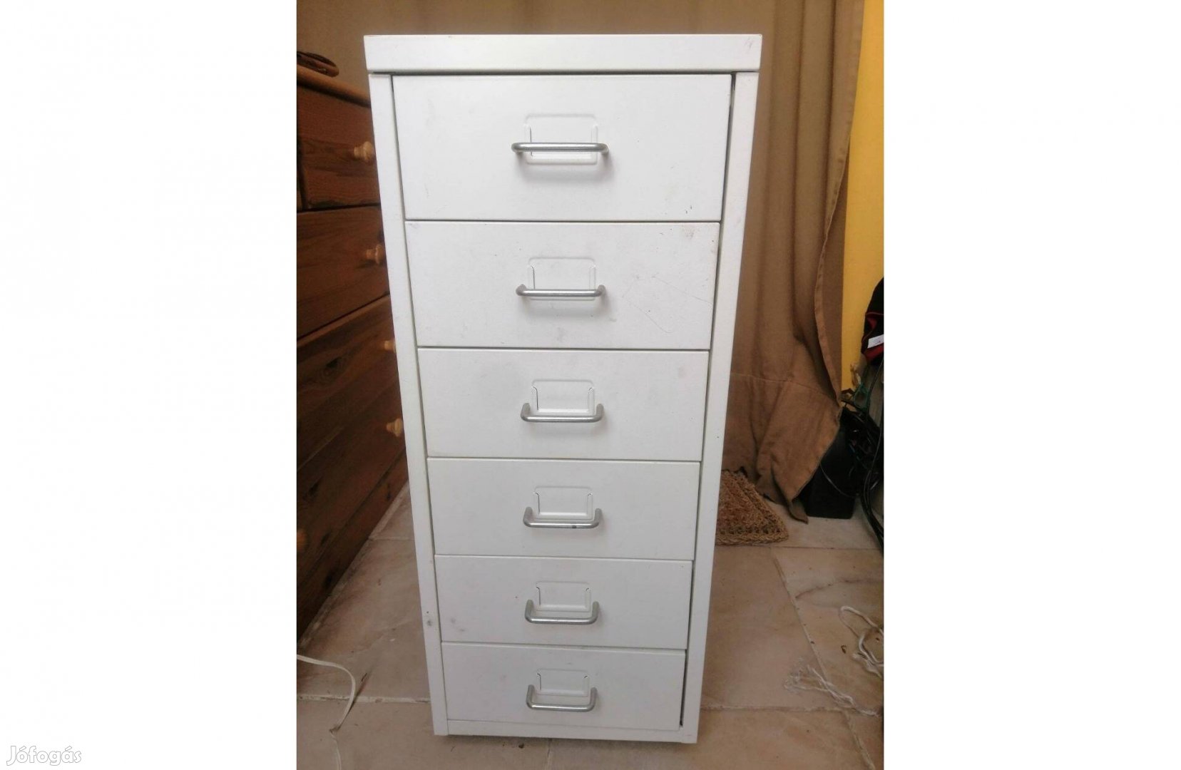 IKEA Helmer fiókos elem görgőkkel. 69 x 41 x 28 cm