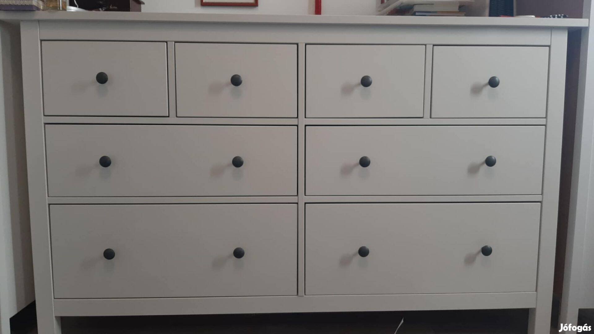 IKEA Hemnes 8 fiókos komód fehér