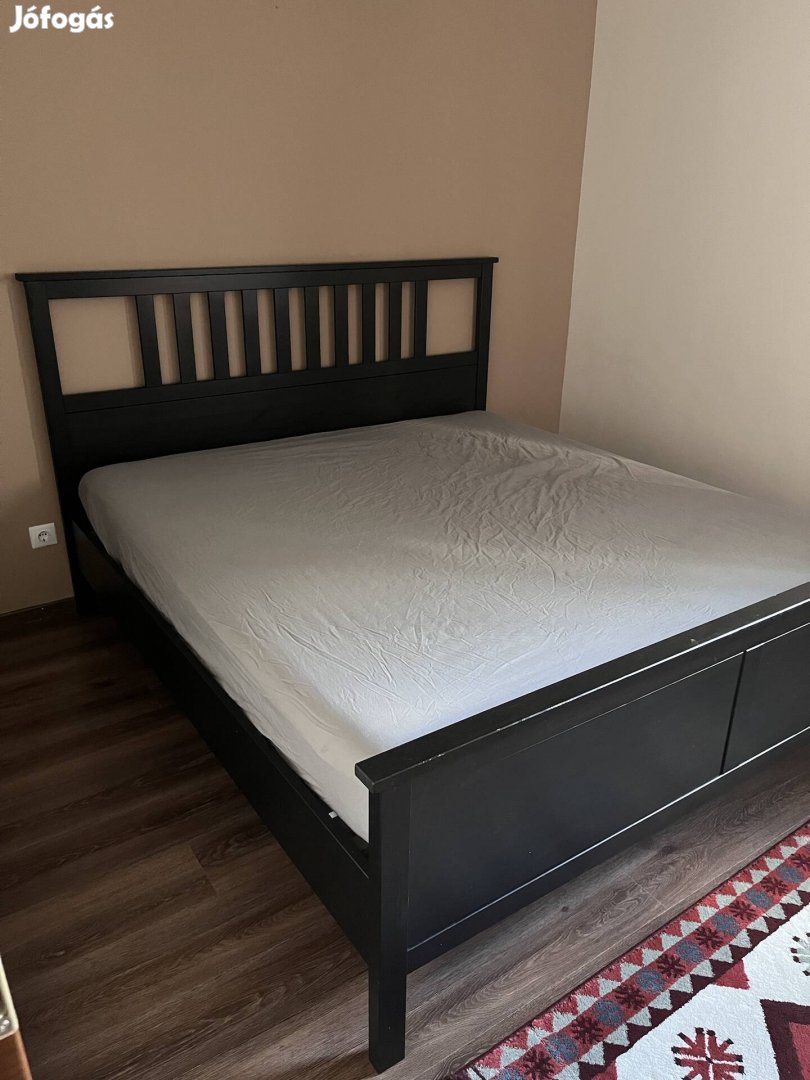 IKEA Hemnes ágy keret ráccsal, 180x200