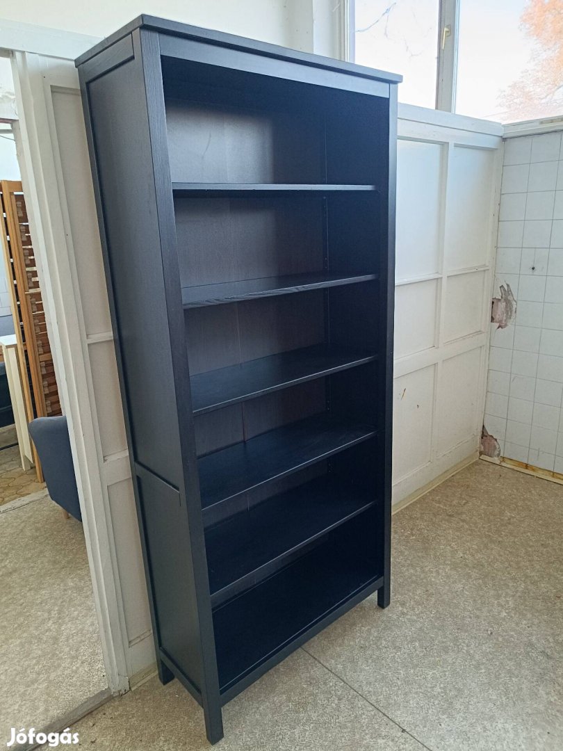 IKEA Hemnes fekete barna színű polc