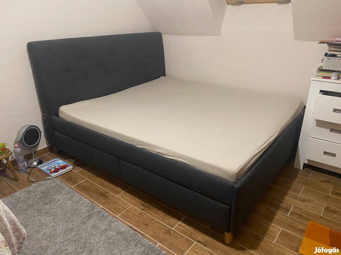 IKEA Idanas franciaágy (180-200 cm)