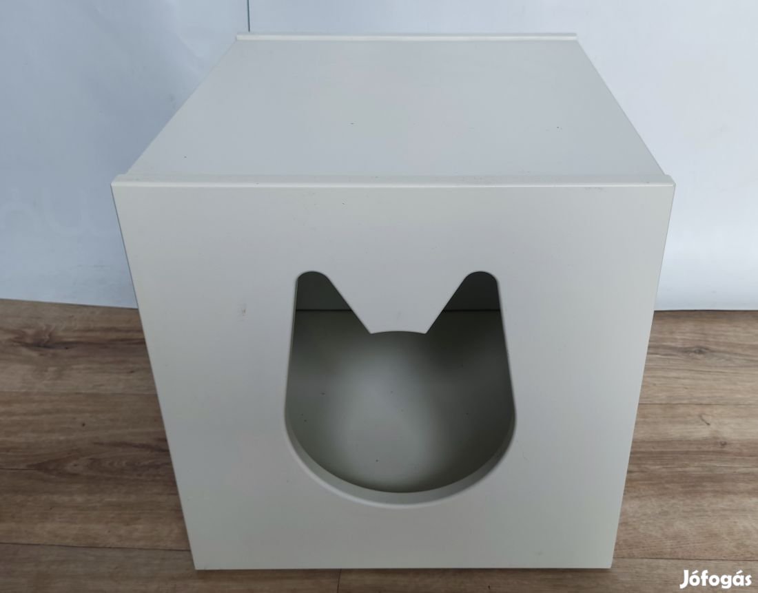 IKEA Kallax búvóhely cicáknak