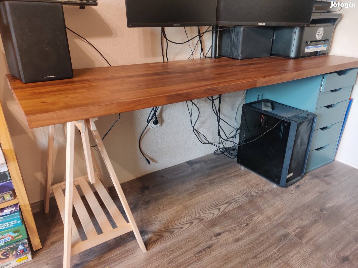 IKEA Karlby Íróasztal dió 