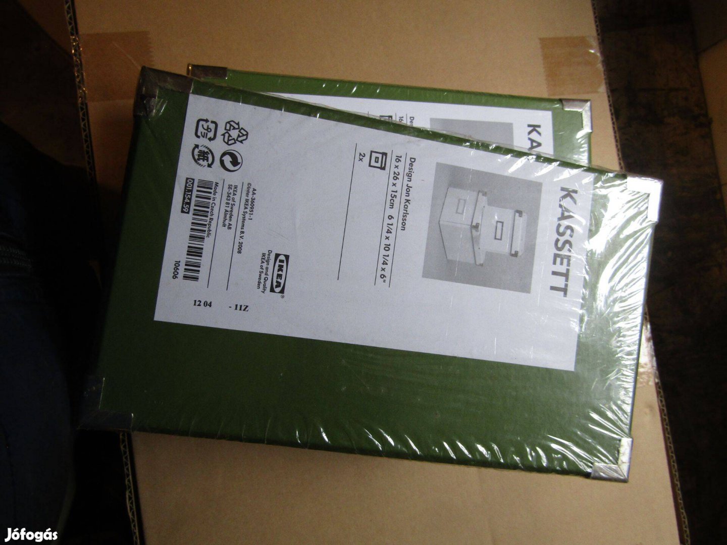 IKEA Kassett doboz eladó 2x2 db