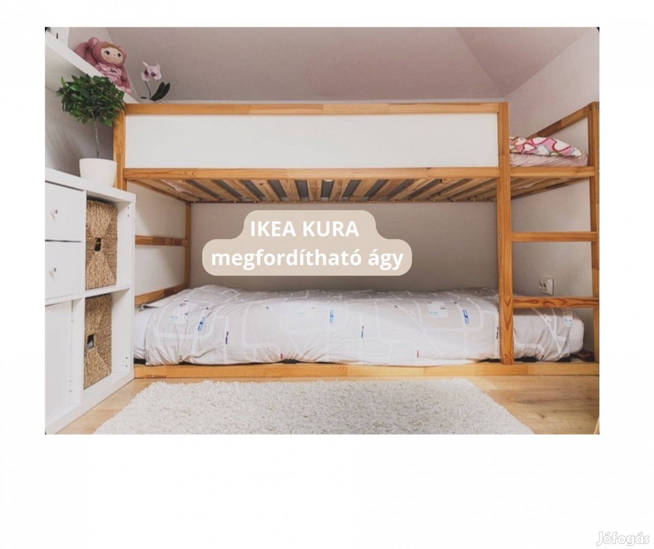 IKEA Kura megfordítható ágy