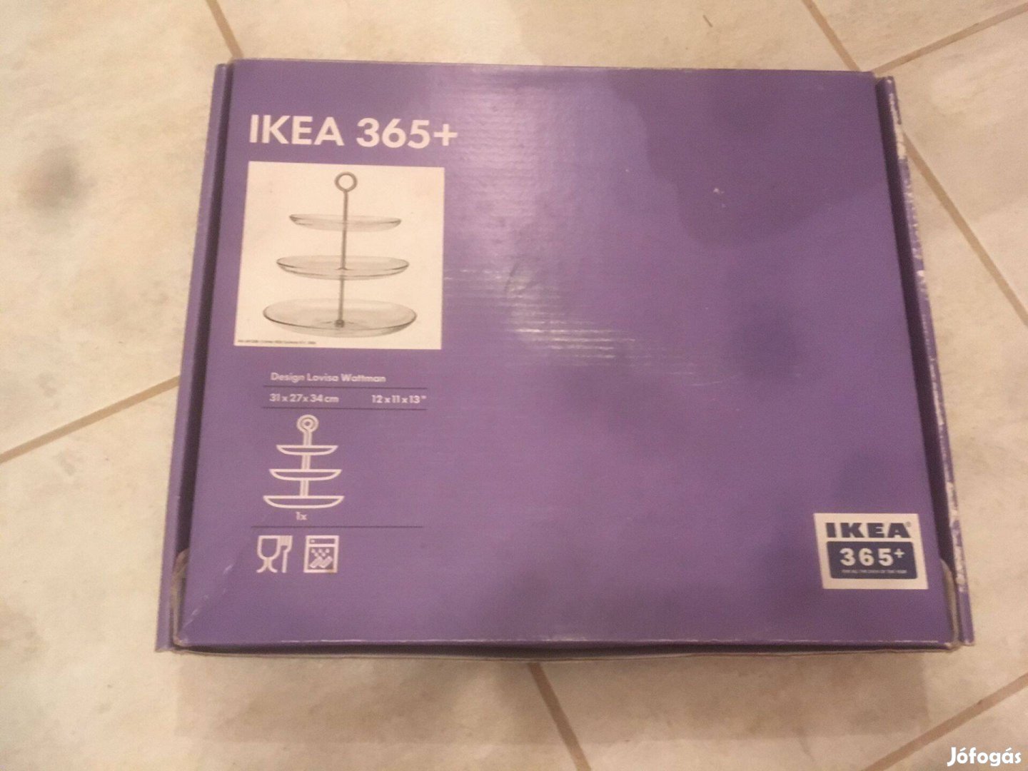 IKEA Kvittera tálaló, kínáló, emeletes