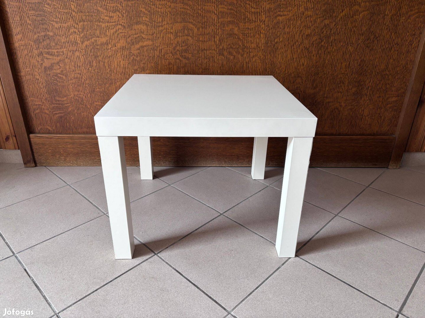 IKEA Lack fehér dohányzóasztal 55x55 cm kis asztal