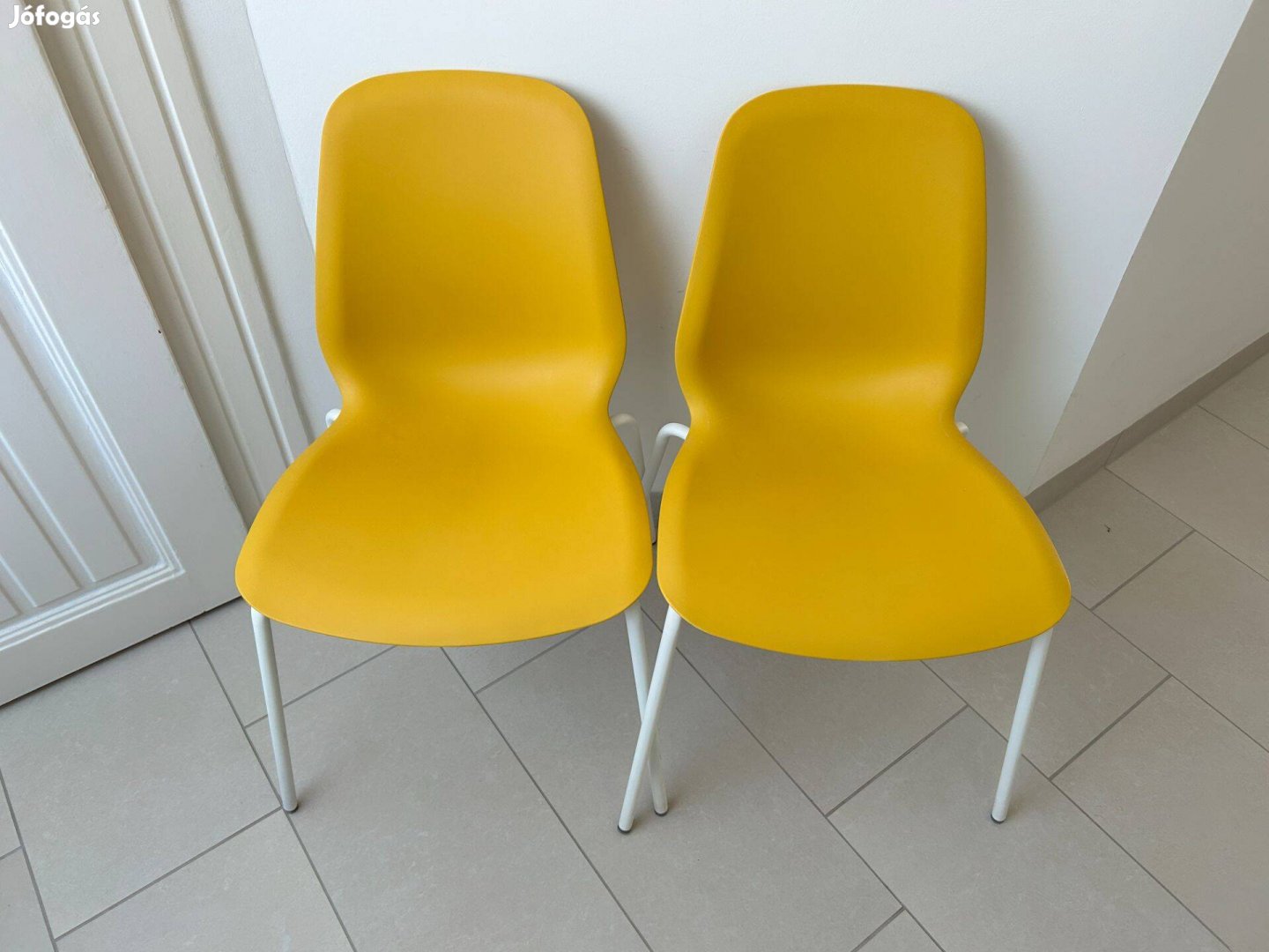 IKEA Leifarne sárga szék, 2 db