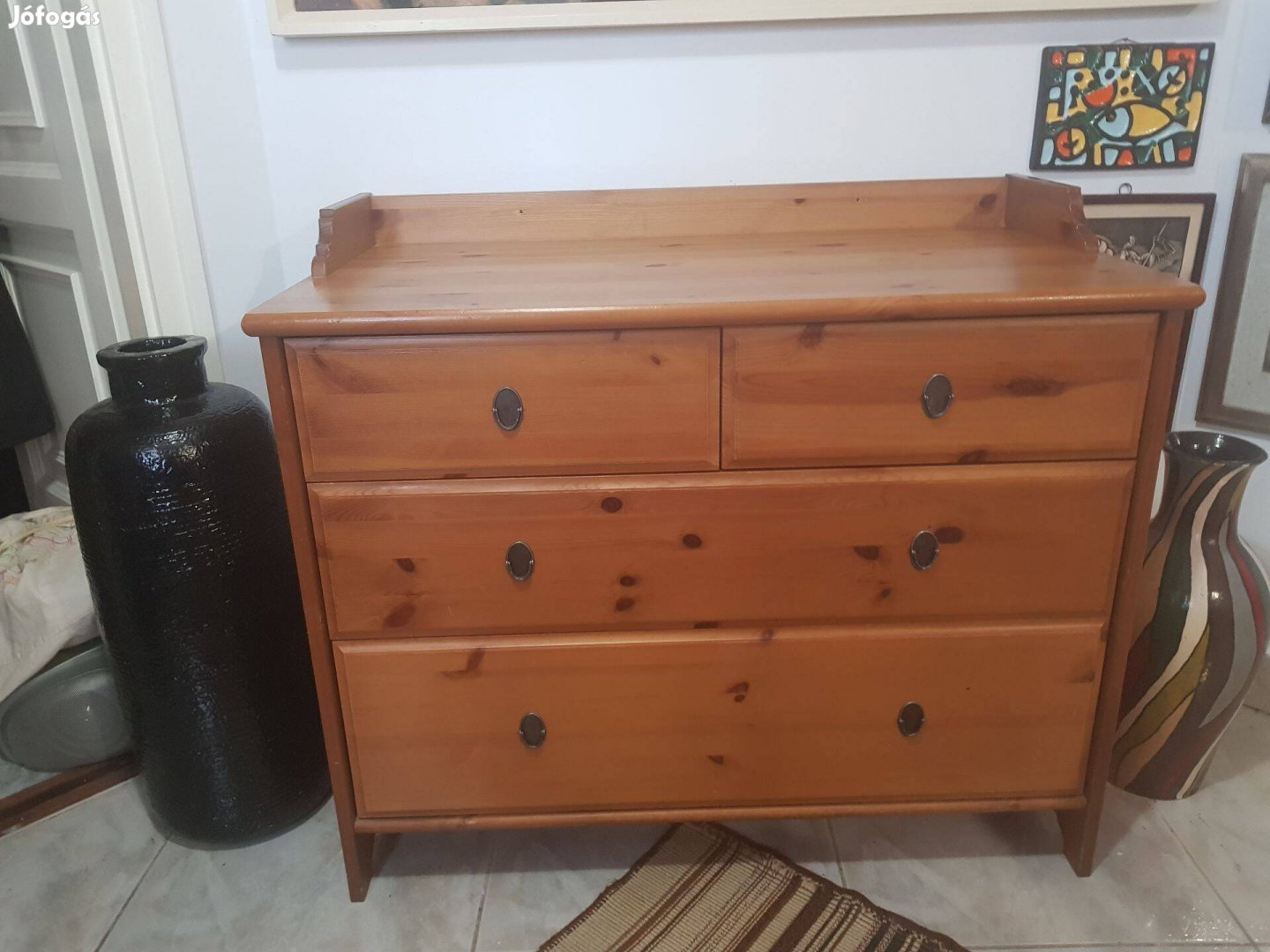 IKEA Leksvik komód 4 fiókos
