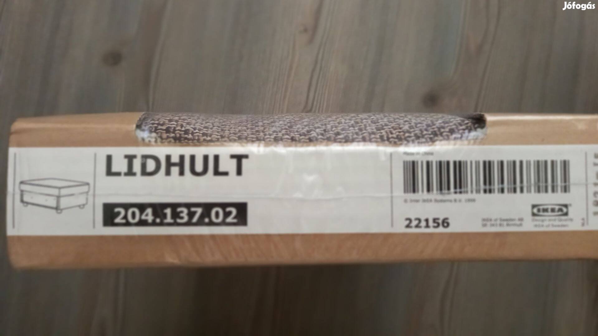 IKEA Lidhult huzat nyit.végű lábtartóhoz barna