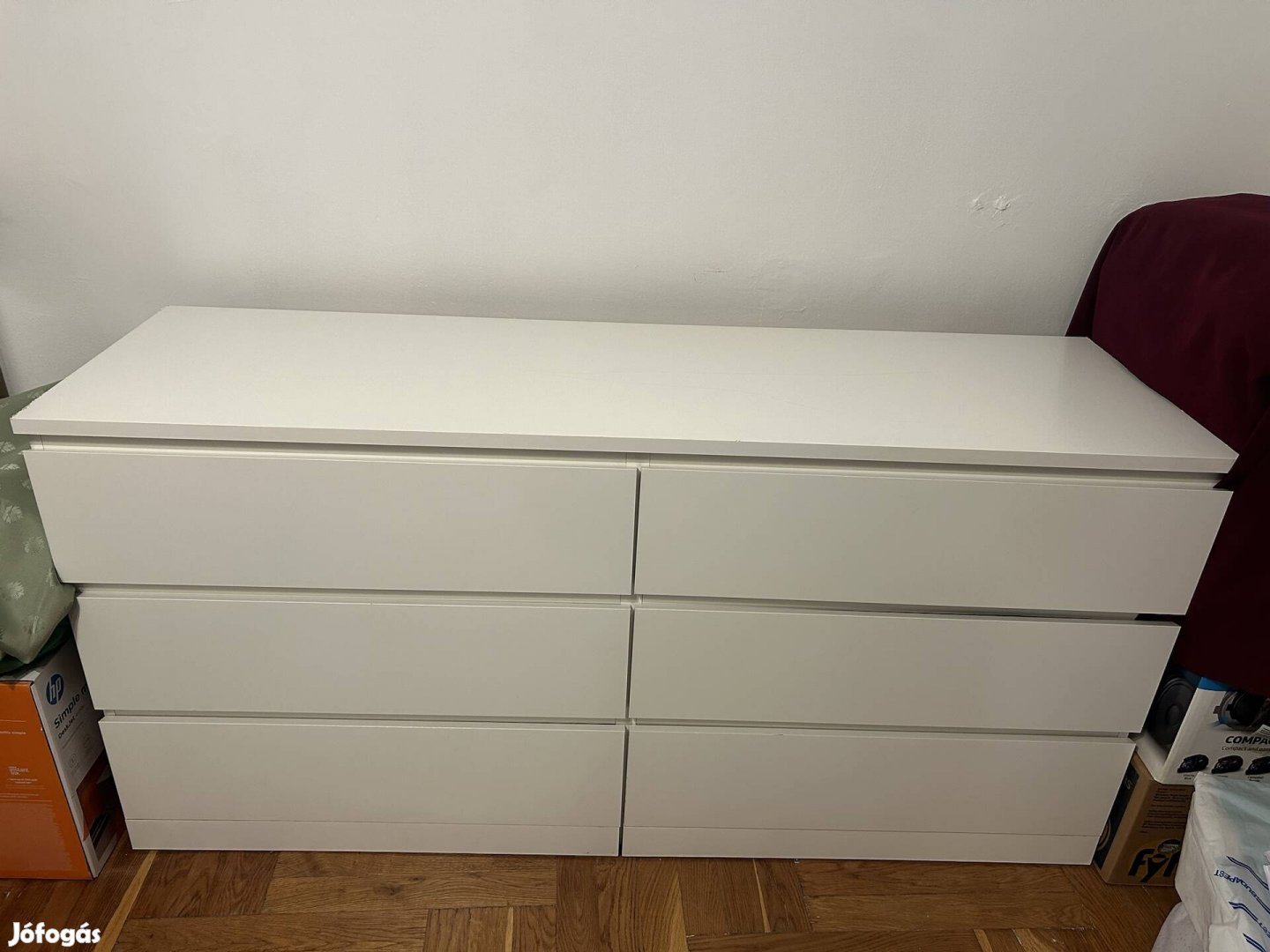 IKEA Malm 6 fiókos komód