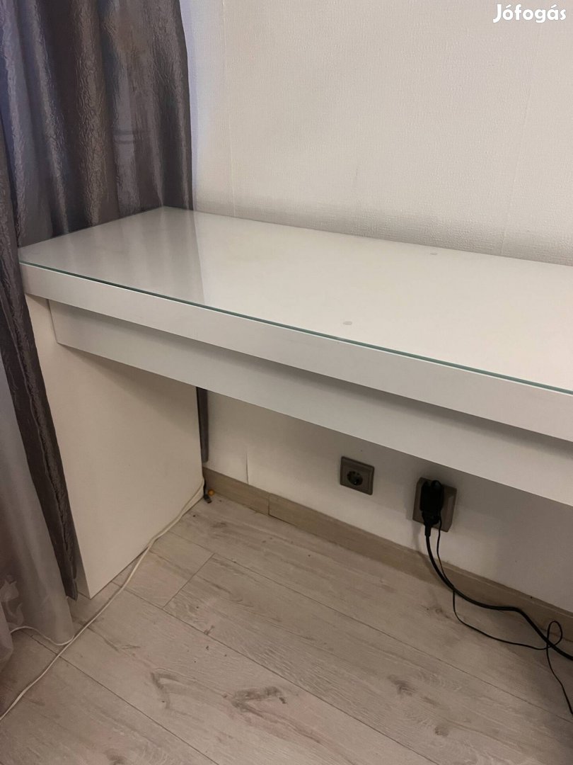 IKEA Malm fésülködőasztal fehér 120x41 cm