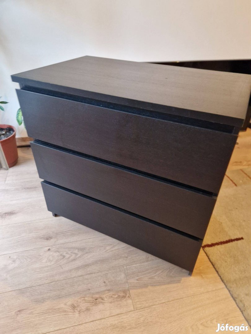 IKEA Malm komód (sötét)