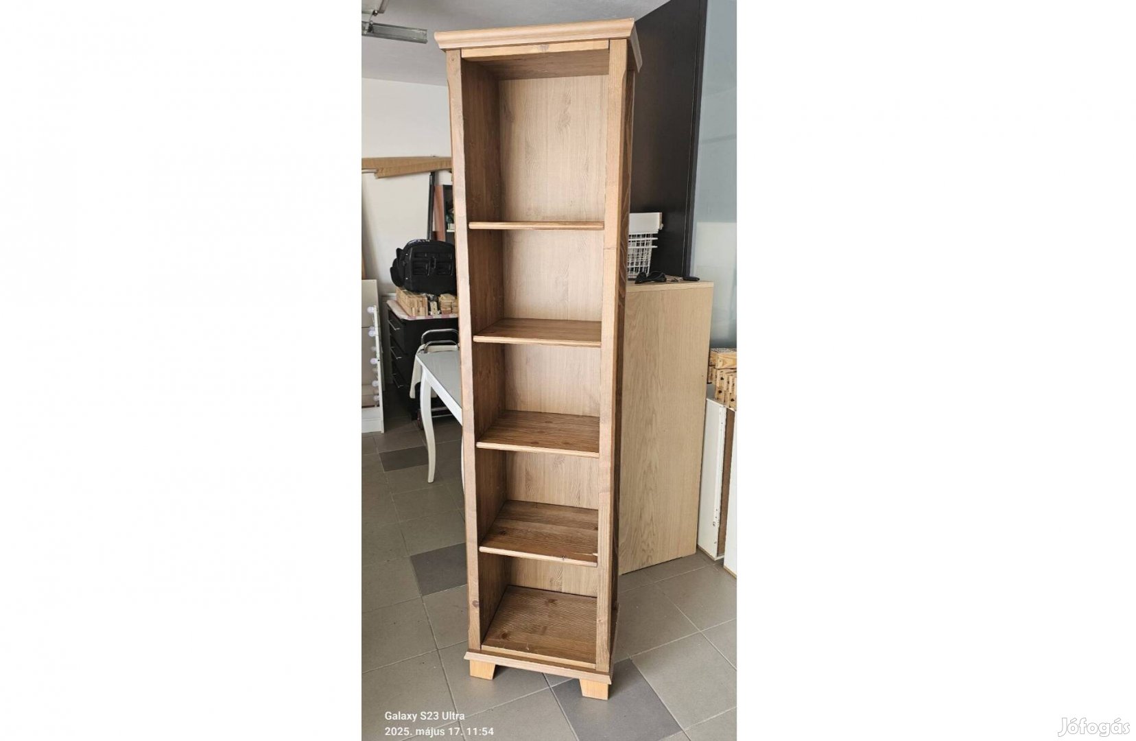 IKEA Markör (Leksvik) fenyő könyvespolc